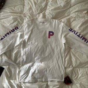 PRIMITIVE SKATEBOARDING SWEATSHIRT LONG SLEEVE TEE T SHIRT SIZE M LIKE NEW